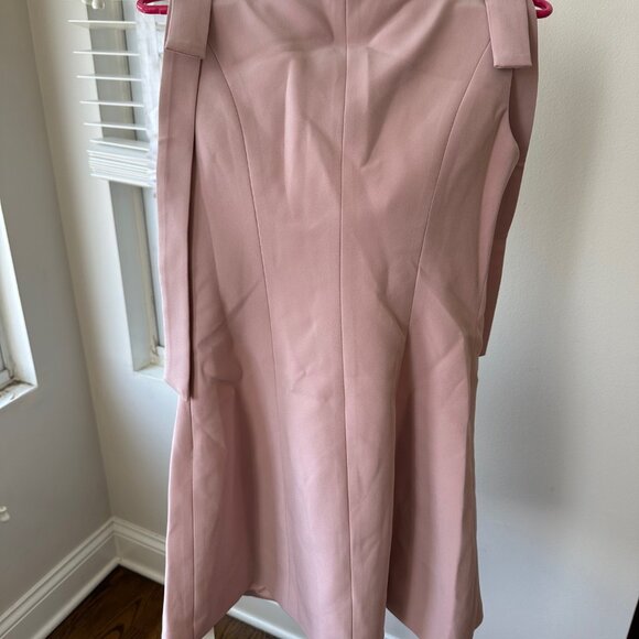 NWT Commense Women's Bow-Strap Mini Sleeveless Dress Pink Size Small Preppy - Picture 4 of 5